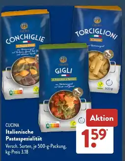 Aldi Süd CUCINA Italienische Pastaspezialität Angebot
