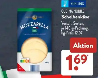 Aldi Süd CUCINA NOBILE Scheibenkäse Angebot