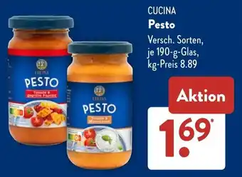 Aldi Süd CUCINA Pesto Angebot