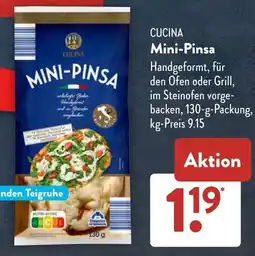 Aldi Süd CUCINA Mini-Pinsa Angebot