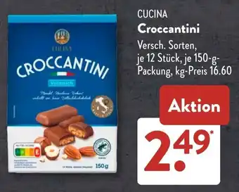 Aldi Süd CUCINA Croccantini Angebot