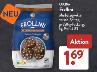 Aldi Süd CUCINA Frollini Angebot