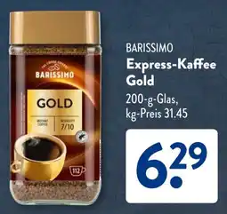 Aldi Süd BARISSIMO Express-Kaffee Gold Angebot