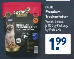 Aldi Süd CACHET Premium- Trockenfutter Angebot