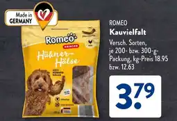 Aldi Süd ROMEO Kauvielfalt Angebot