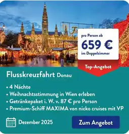 Aldi Süd Flusskreuzfahrt Donau Angebot