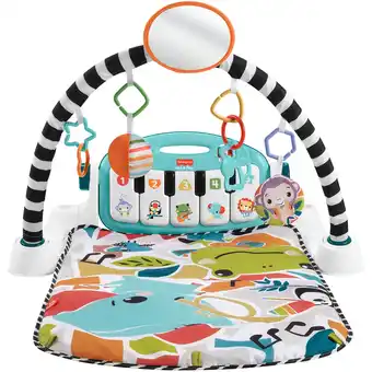 Netto Marken-Discount Fisher-Price Spielbogen/Decke Kontrast Kick & Play Pianospieldecke Angebot