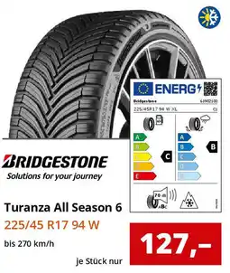 Reifen1+ BRIDGESTONE Turanza All Season 6 Angebot