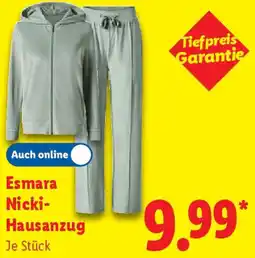 Lidl Esmara Nicki Hausanzug Angebot