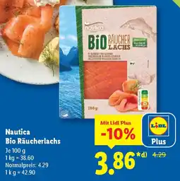 Lidl Nautica Bio Räucherlachs Angebot