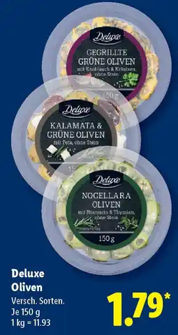 Lidl Deluxe Oliven Angebot