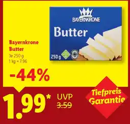 Lidl Bayernkrone Butter Angebot