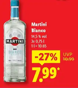 Lidl Martini Bianco Angebot