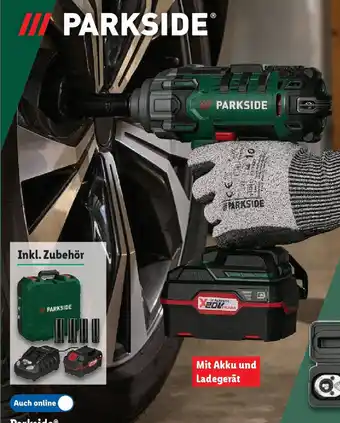 Lidl Parkside Akku-Drehschlagschrauber- Starterset 20 V Angebot