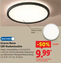 Lidl Livarno Home LED-Deckenleuchte Angebot