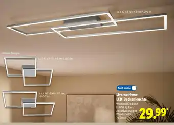Lidl Livarno Home LED-Deckenleuchte Angebot