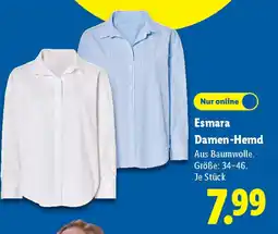 Lidl Esmara Damen-Hemd Angebot
