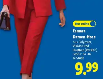 Lidl Esmara Damen-Hose Angebot