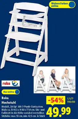Lidl Roba Hochstuhl Angebot