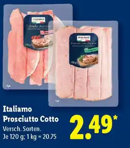 Lidl Italiamo Prosciutto Cotto Angebot