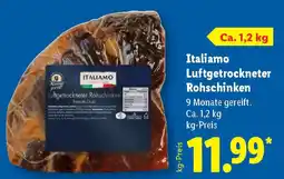 Lidl Italiamo Luftgetrockneter Rohschinken Angebot