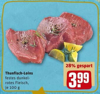 REWE Thunfisch-loins Angebot