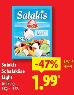 Lidl Salakis Schafskäse Light Angebot