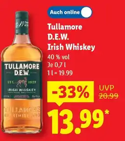 Lidl Tullamore D.E.W. Irish Whiskey Angebot