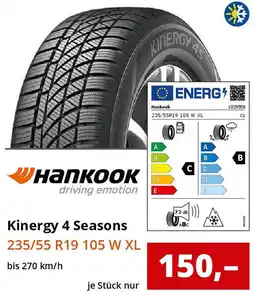 Reifen1+ Hankook Kinergy 4 Seasons Angebot