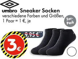 TEDi umbro Sneaker Socken Angebot