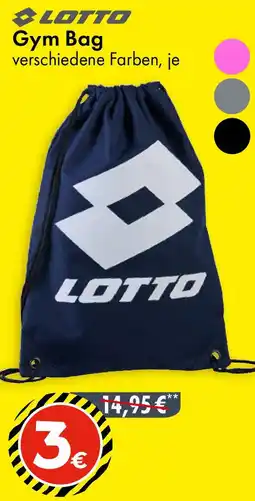 TEDi LOTTO Gym Bag Angebot