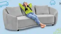 Trends Möbel Sofa 3-Sitzer HENSLEY Angebot