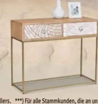 Trends Möbel Sansibar Konsolentisch Amrum Angebot