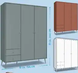 Trends Möbel Kleiderschrank Harlison Angebot
