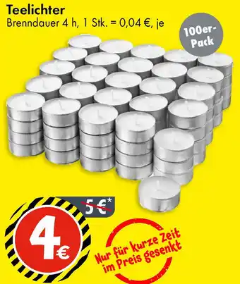 TEDi Teelichter Angebot