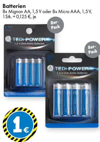TEDi TEDI POWER Batterien Angebot