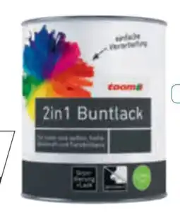 toom Baumarkt Toom 2in1 Buntlack Angebot