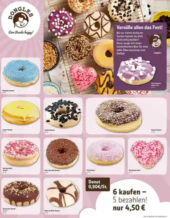 REWE Dongles donut Angebot