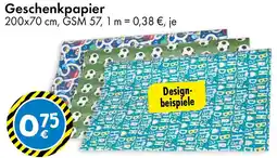 TEDi Geschenkpapier Angebot