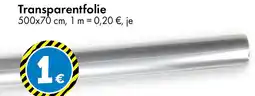 TEDi Transparentfolie Angebot