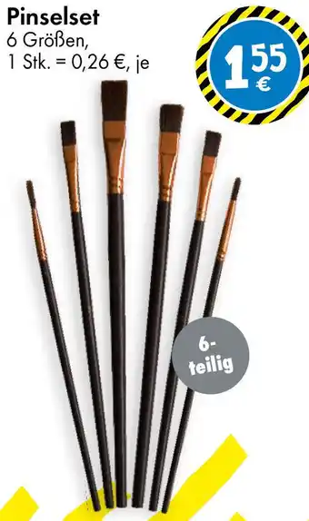 TEDi Pinselset Angebot