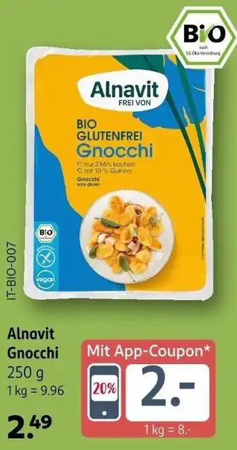 Rossmann Alnavit Gnocchi Angebot