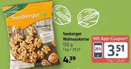 Rossmann Seeberger Walnusskerne Angebot