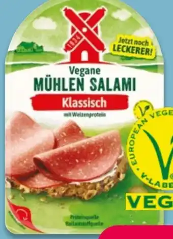 NETTO Rügenwalder Mühle Vegane Mühlen Salami Klassisch Angebot