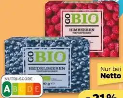NETTO Go Bio Himbeeren Angebot