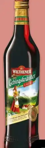 NETTO Wilthener Gebirgskräuter Likör Angebot