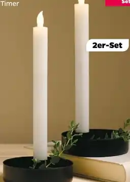 NETTO Dekorado LED-Echtwachskerze Angebot