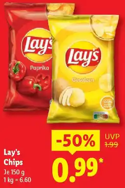 Lidl Lay's Chips Angebot