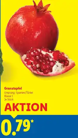 Lidl Granatapfel Angebot