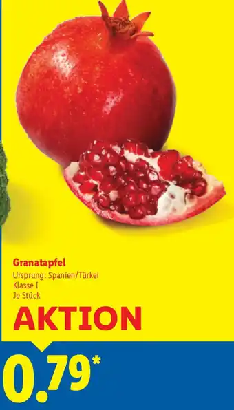 Lidl Granatapfel Angebot